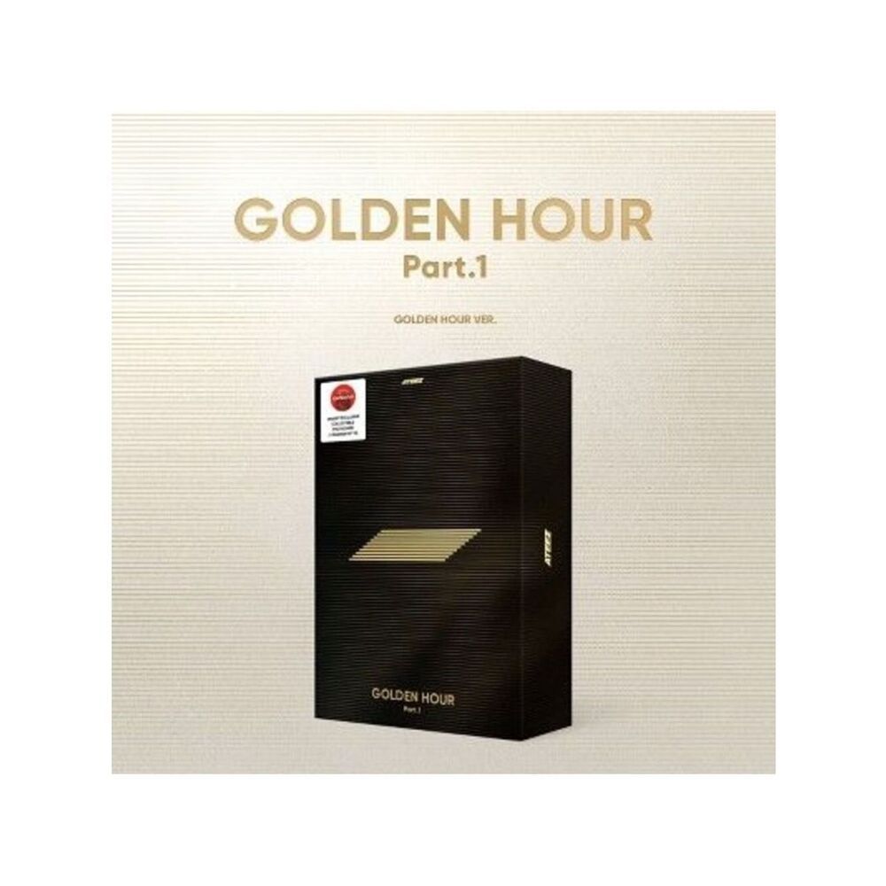 ATEEZ - GOLDEN HOUR : Part.1 (Golden Hour ver.) Black box